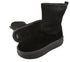 Ghete sport, dama, PASS COLLECTION, Z870008A, negru, piele intoarsa